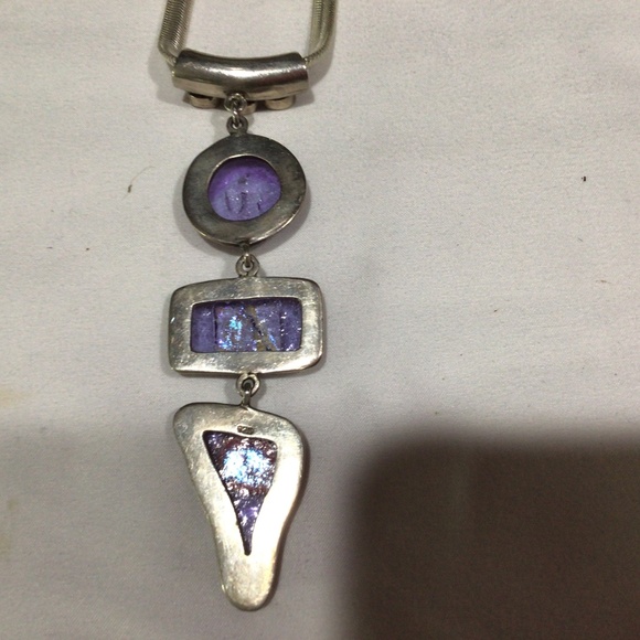 925 sterling silver very unique necklace. - Picture 4 of 6